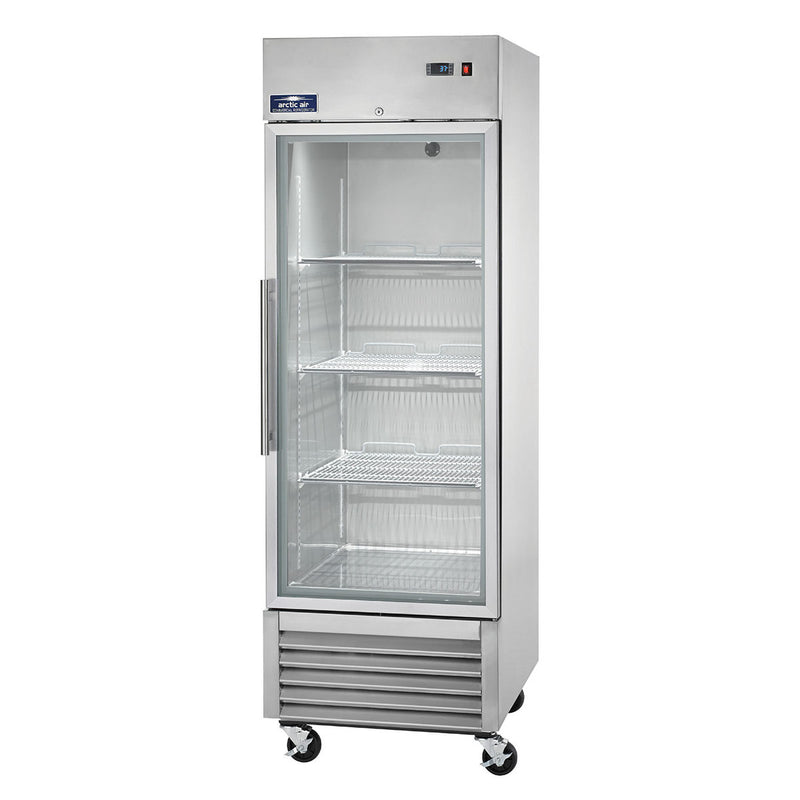 Arctic Air AGDF23 ONE DOOR GLASS REACH-IN FREEZER – STAINLESS