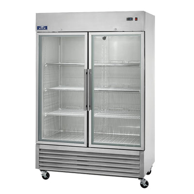 Arctic Air AGDF49 TWO DOOR GLASS REACH-IN FREEZER