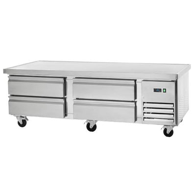 Arctic Air ARCB72 REFRIGERATED CHEF BASE – FOUR DRAWER 72″