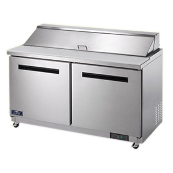 Arctic Air AST60R TWO DOOR SANDWICH/SALAD PREP TABLE – 60″