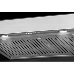 36” Professional Wall Mount Range Hood, 24 Inches Tall - Forza Big Box Avenue