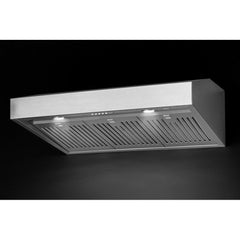 36” Professional Wall Mount Range Hood, 24 Inches Tall - Forza Big Box Avenue