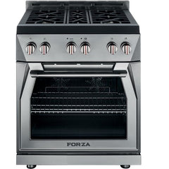 Forza FR304GN 30 Inch Pro-Style Freestanding Gas Range Big Box Avenue