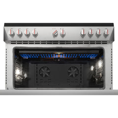 Forza FR488GN 48 Inch Freestanding Professional Gas Range Big Box Avenue