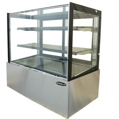 Kool-It KBF-36D 35" Full Service Dry Bakery Display Case w/ Straight Glass - (3) Levels, 110v