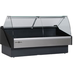 Hydra-Kool KFM-CG-80 77-1/2" Full Service Deli Case w/ Curved Glass