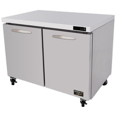 Kool-It KUCR-48-2 48 2/5"W Undercounter Refrigerator w/ (2) Sections & (2) Doors